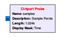 Ctrlport Probe Block
