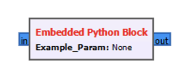 Custom Block im GNU Radio Companion