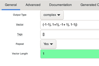 Vector Source Block